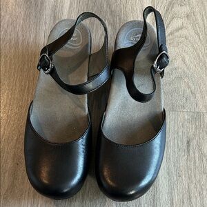 Dansko Classic Black Heels